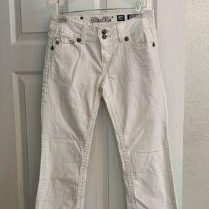 Miss Me white jeans NWOT